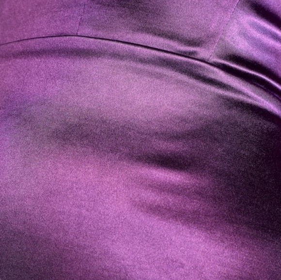 Lulus Satin Maxi Dress - Picture 4 of 6